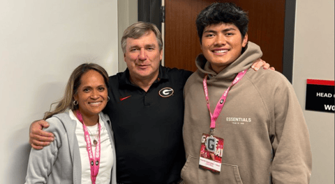 Elite 2029 QB Khayel Sam Fong-Talia reveals where Georgia stands after latest visit